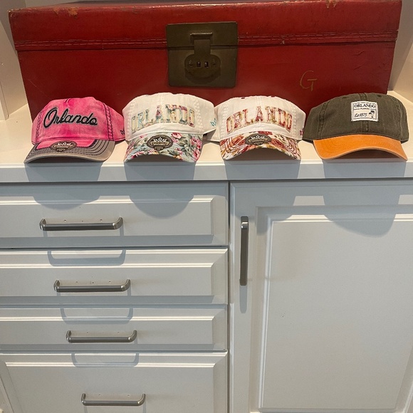 JERRY LEIGH PREMIUM ORLANDO FLORIDA BASEBALL HATS - UNISEX - BRAND NEW WITH TAGS - Picture 1 of 4